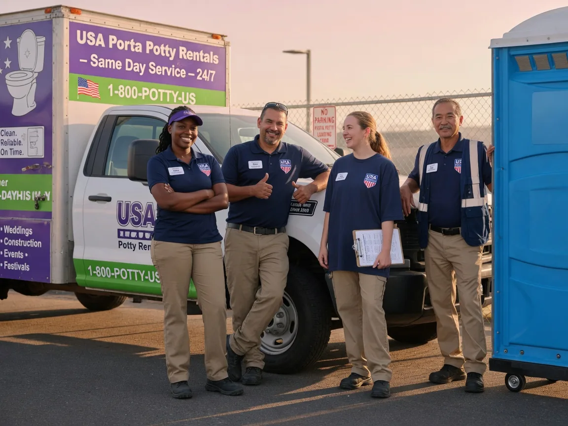 Porta Potty Rental company in Greenbackville, VA